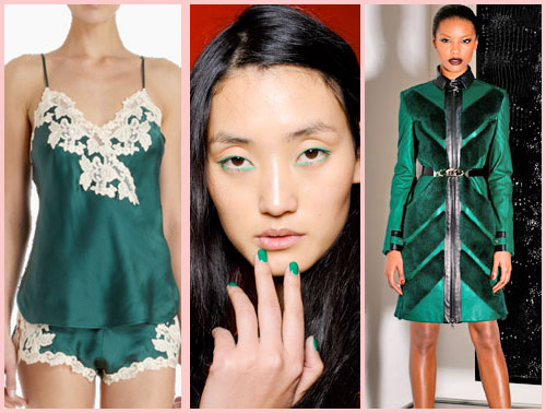 emerald trend pantone colour of the year 2013